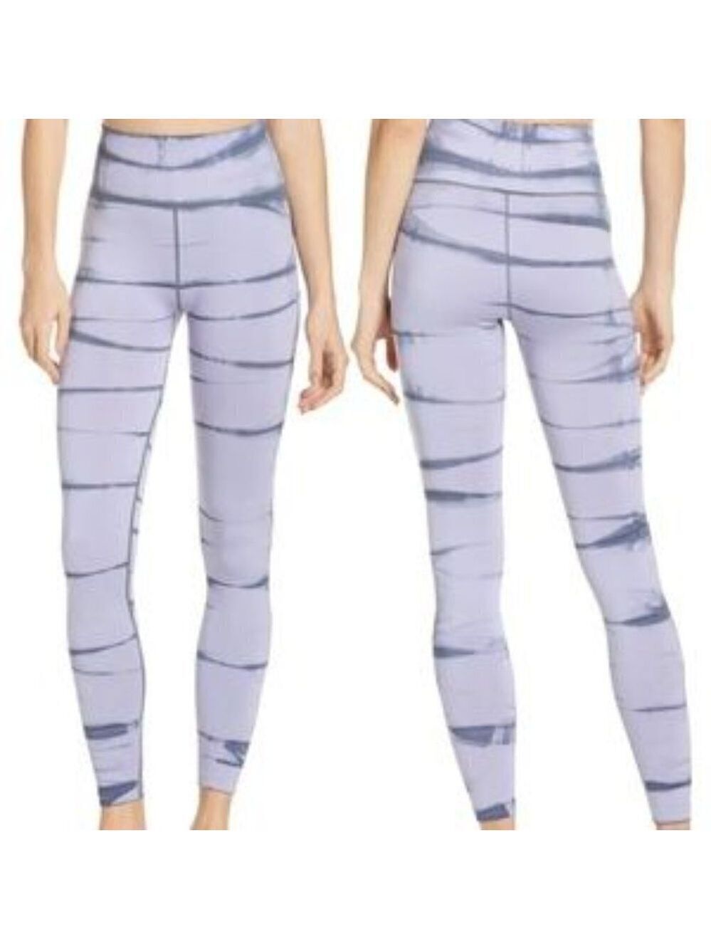 ZELLA BNWOT Seamless Ankle Leggings Sz Small Purple New Pull on Hi Waist.
